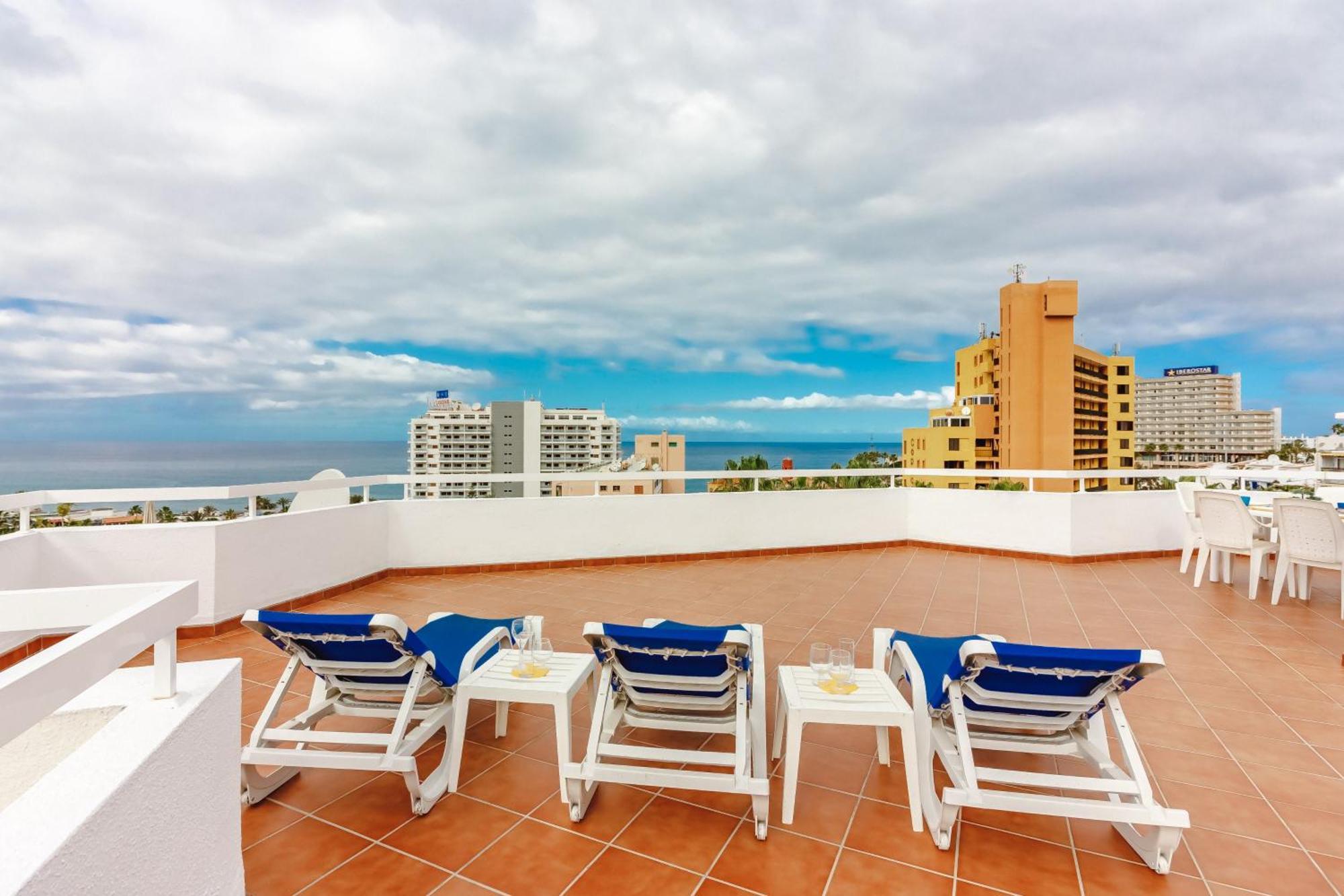 Costa Adeje Amazing Ocean View Bigterrace Apartment Playa Fanabe Exterior photo